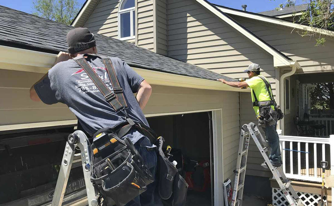 roofing business and siding repairs
