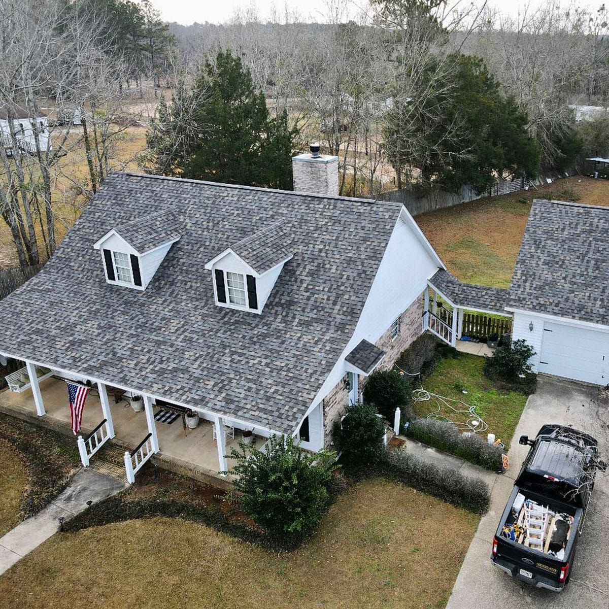trusted Montgomery, Alabama asphalt shingle roofing company