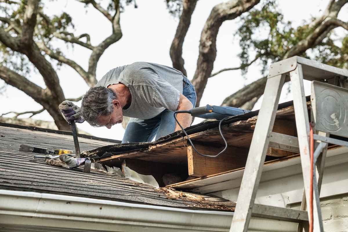 storm damage roof repair - Montgomery